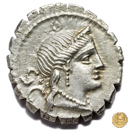 382/1 - denario C. Naevius Balbus 79 BC (Roma)