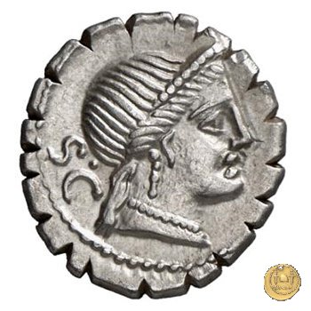 382/1 - denario C. Naevius Balbus 79 BC (Roma)