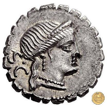 382/1 - denario C. Naevius Balbus 79 BC (Roma)