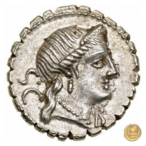 382/1 - denario C. Naevius Balbus 79 BC (Roma)