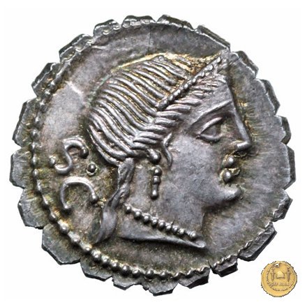 382/1 - denario C. Naevius Balbus 79 BC (Roma)