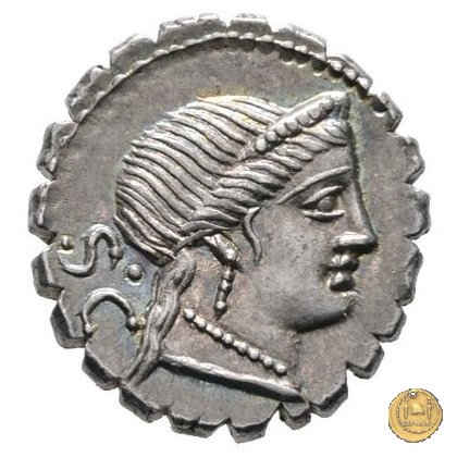 382/1 - denario C. Naevius Balbus 79 BC (Roma)