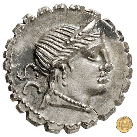 382/1 - denario C. Naevius Balbus 79 BC (Roma)