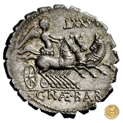 382/1 - denario C. Naevius Balbus 79 BC (Roma)