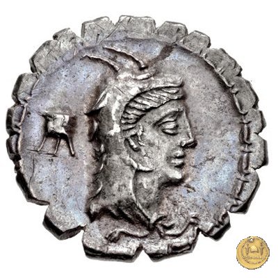 384/1 - denario L. Papius 79 BC (Roma)