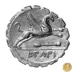 384/1 - denario L. Papius 79 BC (Roma)