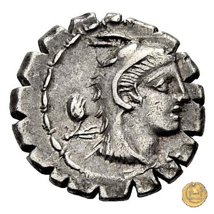 384/1 - denario L. Papius 79 BC (Roma)