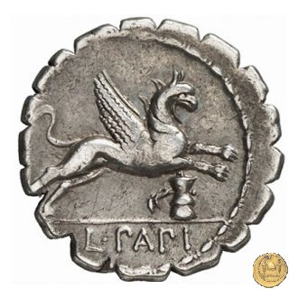 384/1 - denario L. Papius 79 BC (Roma)