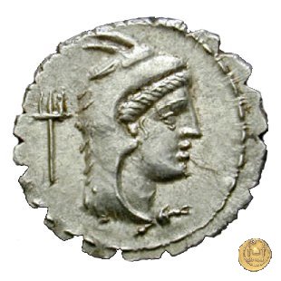 384/1 - denario L. Papius 79 a.C. (Roma)