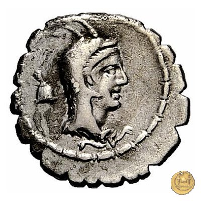 384/1 - denario L. Papius 79 BC (Roma)