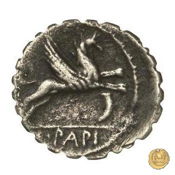 384/1 - denario L. Papius 79 BC (Roma)