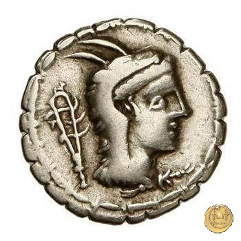 384/1 - denario L. Papius 79 BC (Roma)