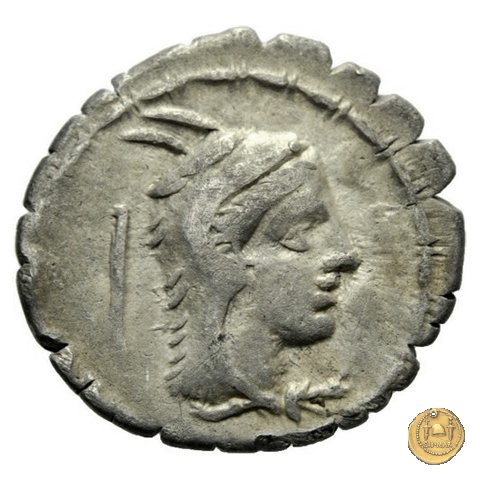 384/1 - denario L. Papius 79 BC (Roma)