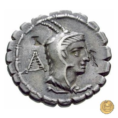 384/1 - denario L. Papius 79 BC (Roma)