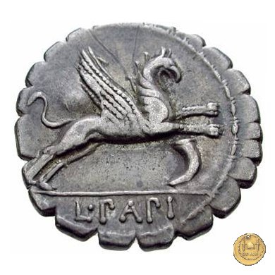 384/1 - denario L. Papius 79 BC (Roma)