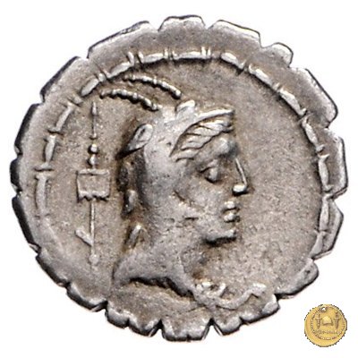 384/1 - denario L. Papius 79 BC (Roma)