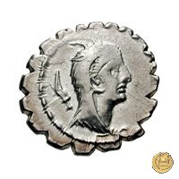 384/1 - denario L. Papius 79 BC (Roma)