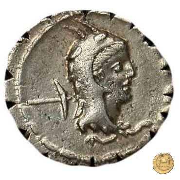 384/1 - denario L. Papius 79 BC (Roma)