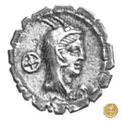 384/1 - denario L. Papius 79 BC (Roma)