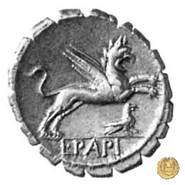 384/1 - denario L. Papius 79 BC (Roma)