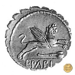 384/1 - denario L. Papius 79 a.C. (Roma)