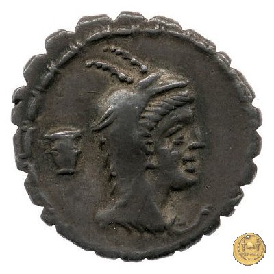 384/1 - denario L. Papius 79 BC (Roma)