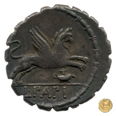 384/1 - denario L. Papius 79 BC (Roma)