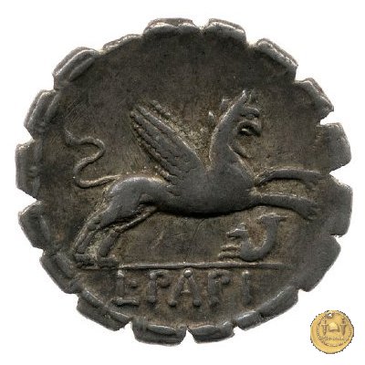 384/1 - denario L. Papius 79 BC (Roma)