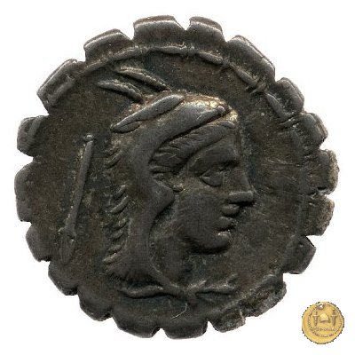 384/1 - denario L. Papius 79 BC (Roma)