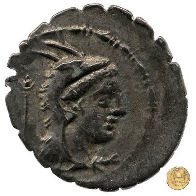 384/1 - denario L. Papius 79 BC (Roma)