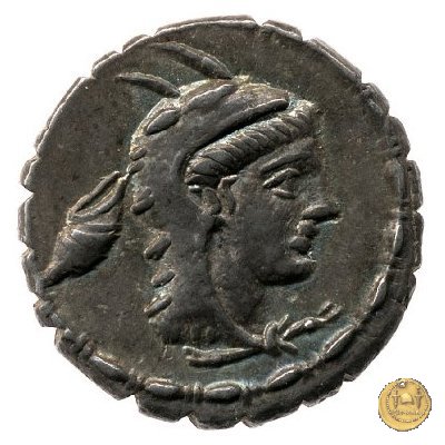 384/1 - denario L. Papius 79 a.C. (Roma)