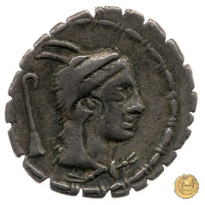 384/1 - denario L. Papius 79 BC (Roma)