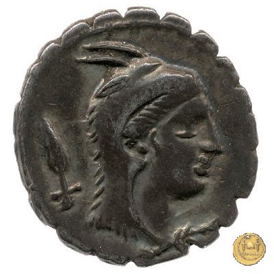 384/1 - denario L. Papius 79 a.C. (Roma)