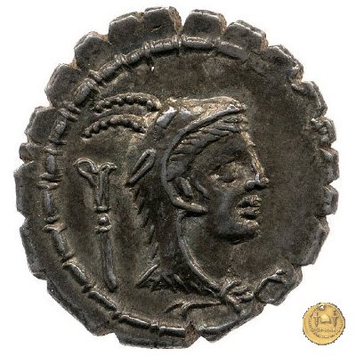 384/1 - denario L. Papius 79 BC (Roma)