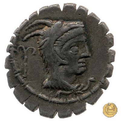 384/1 - denario L. Papius 79 BC (Roma)