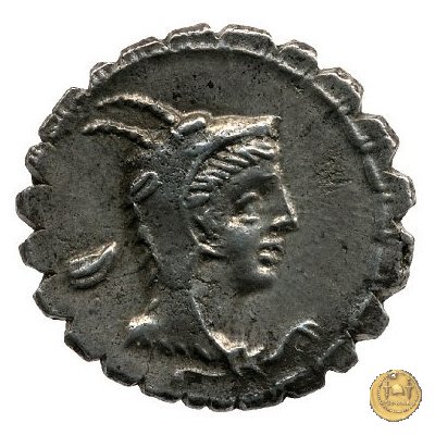 384/1 - denario L. Papius 79 BC (Roma)