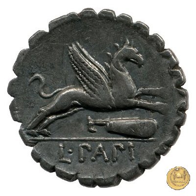 384/1 - denario L. Papius 79 BC (Roma)