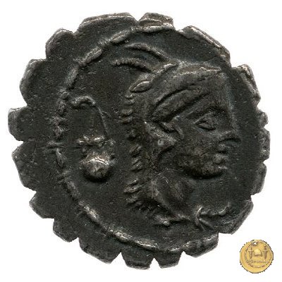 384/1 - denario L. Papius 79 a.C. (Roma)