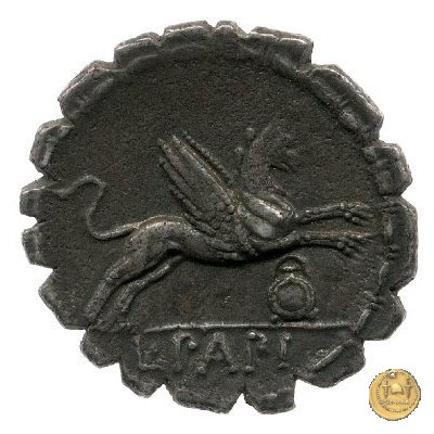 384/1 - denario L. Papius 79 BC (Roma)