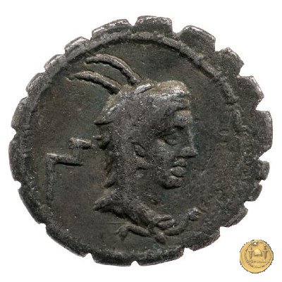 384/1 - denario L. Papius 79 BC (Roma)