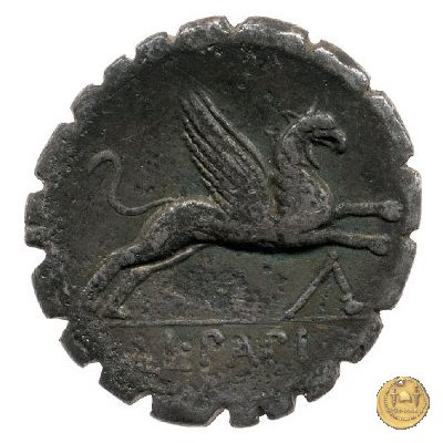 384/1 - denario L. Papius 79 a.C. (Roma)
