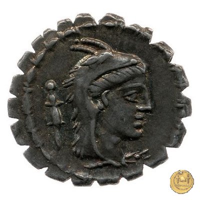 384/1 - denario L. Papius 79 a.C. (Roma)