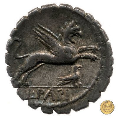 384/1 - denario L. Papius 79 BC (Roma)