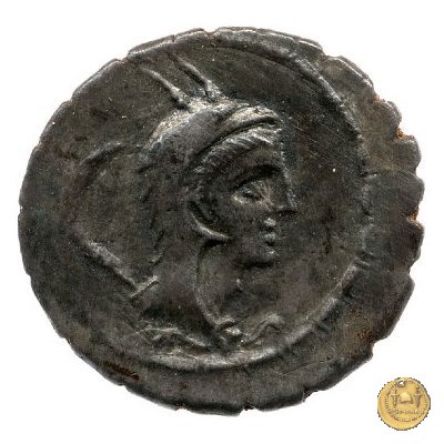 384/1 - denario L. Papius 79 BC (Roma)