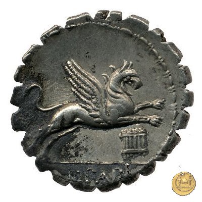 384/1 - denario L. Papius 79 BC (Roma)