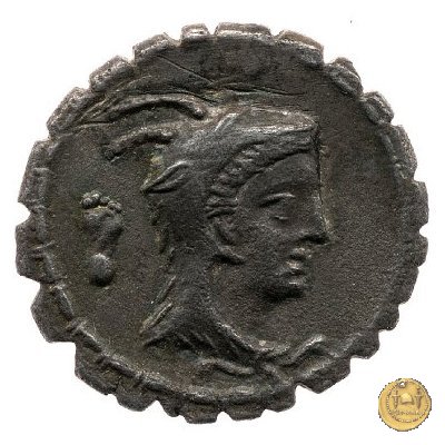 384/1 - denario L. Papius 79 BC (Roma)