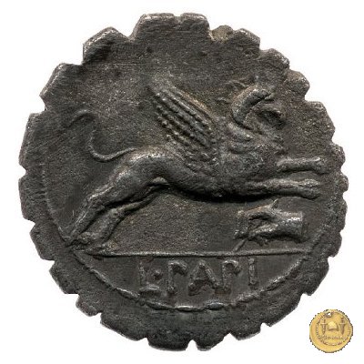 384/1 - denario L. Papius 79 BC (Roma)