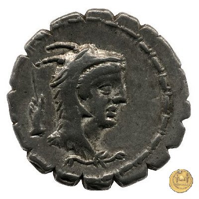 384/1 - denario L. Papius 79 BC (Roma)