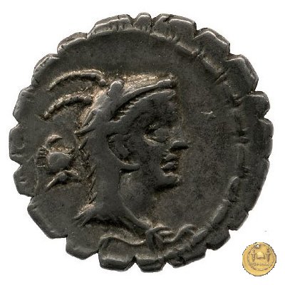 384/1 - denario L. Papius 79 BC (Roma)