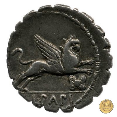 384/1 - denario L. Papius 79 BC (Roma)